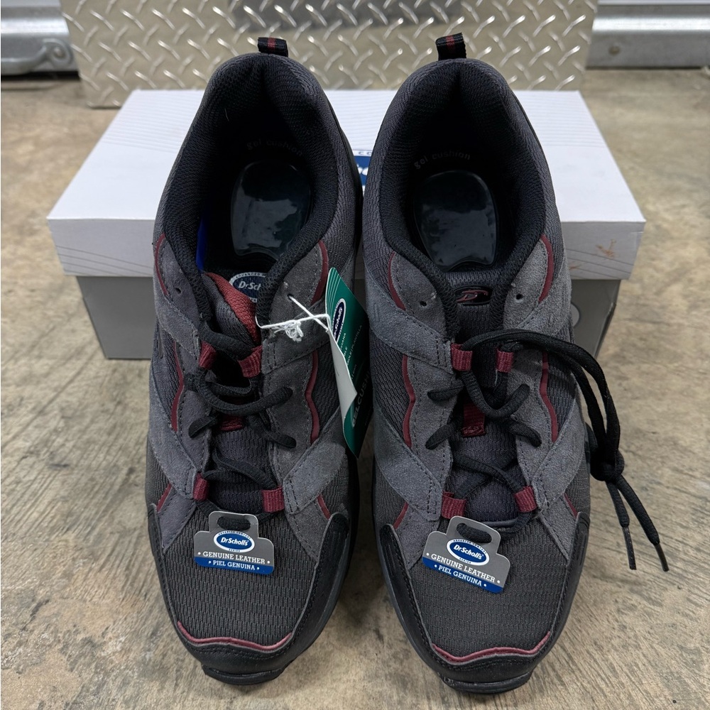 Dr. Scholl's Men's Black and Gray Athletic Shoes